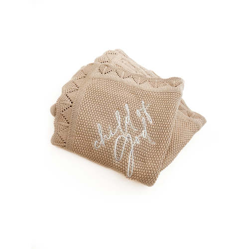 Child of God Knit Blanket – OUR HOUSE ABOVE