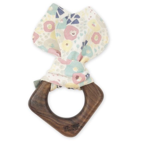 Baby Teething Ears - Wildflowers | 100% Organic - Finn + Emma