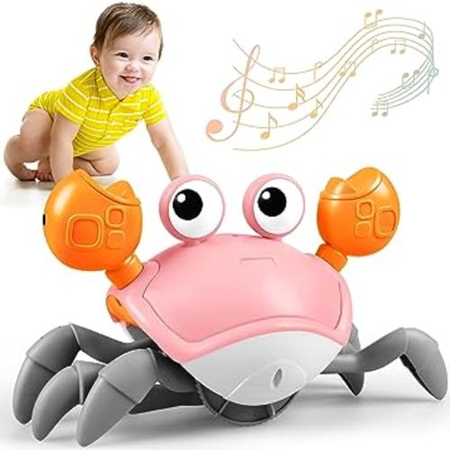  Crab Bath Toys for Toddlers 1-3 2-4 Bathtub Bubble Maker with  Music Automatic Kids Bathtub Bubble Machine Baby Bath Toys for Infants 6-12  12-18 Months Birthday Gifts for 1 2 3