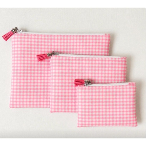 Zipper Pouch Set | Diaper Bag Organizers, Travel Bags (3 Sizes)
