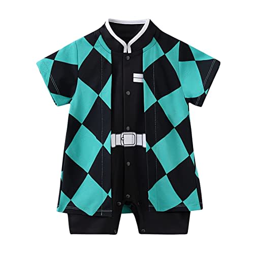 RELABTABY Cute Baby Boy Girl Romper Newborn Anime Onesie Toddler Halloween Cosplay Jumpsuit Outfit clothes
