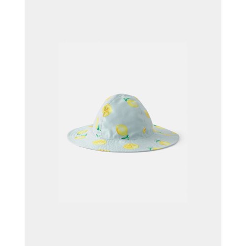 Baby Girl Reversible Lemon Swim Hat - Blue | Carter's