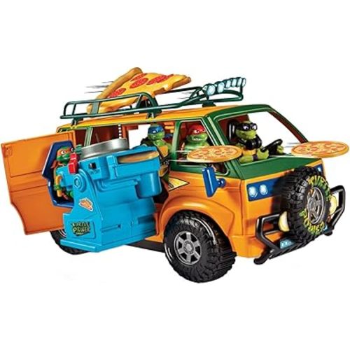 Teenage Mutant Ninja Turtles: Mutant Mayhem Pizza Fire Delivery Van by Playmates Toys