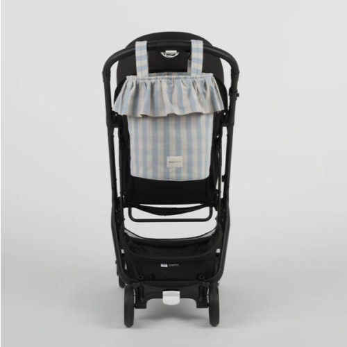 Basket Vichy - Blue + Sand · Minicoton diaper bag