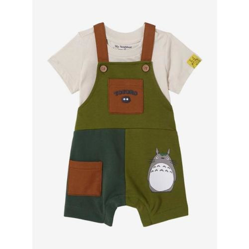 Studio Ghibli My Neighbor Totoro Color Block T-Shirt and Overall Set - BoxLunch Exclusive | BoxLunch