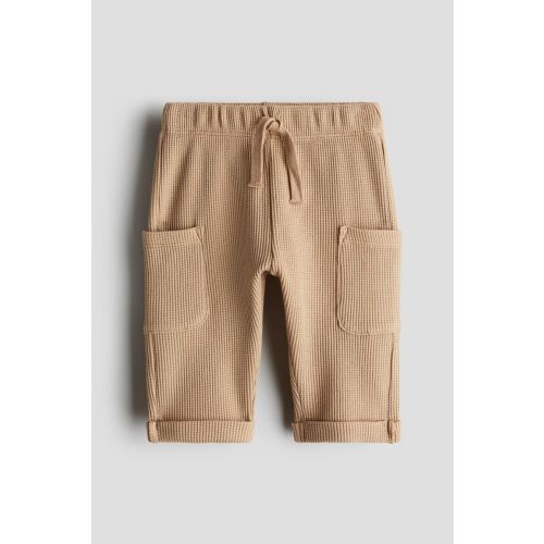Waffled Cotton Pants