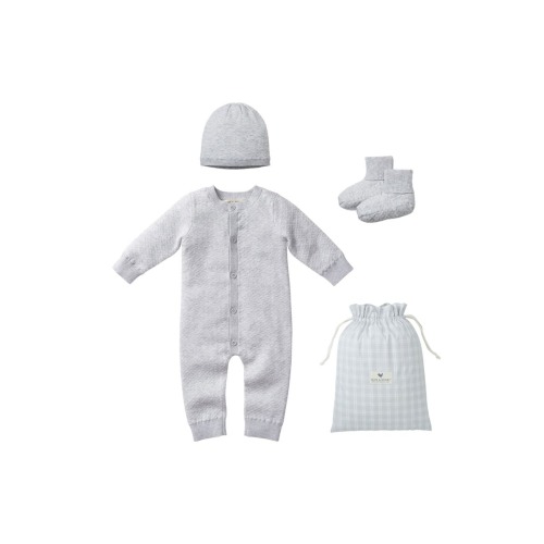 Baby Jacquard Sweater Gift Set, 3-6M