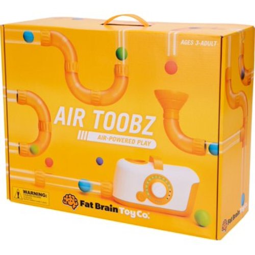 Fat Brain Toys Air Toobz - Air-Powered STEM Building Toy - Kids & Teens
