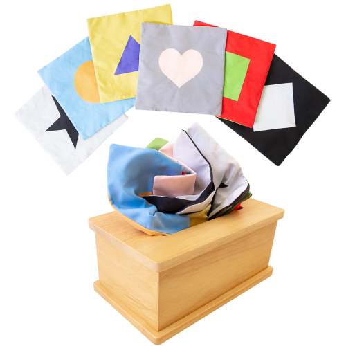 Montessori Sensory Tissue Box