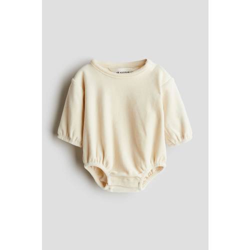 COTTON VELOUR ROMPER SUIT