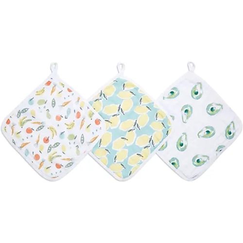 aden + anais Essentials Washcloth Set (Farm to Table)
