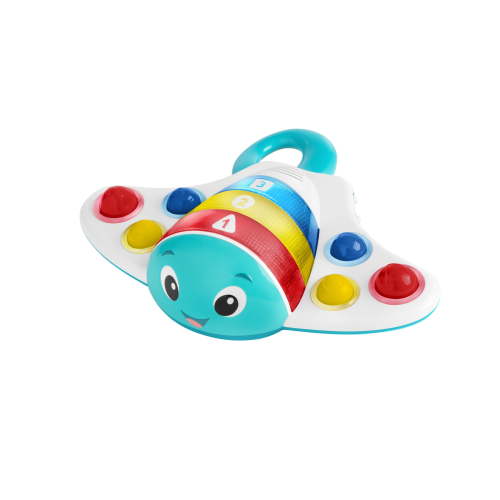 Baby Einstein Pop & Explore Stingray Shape Sorting Toy for Baby, Ages 6 Months +