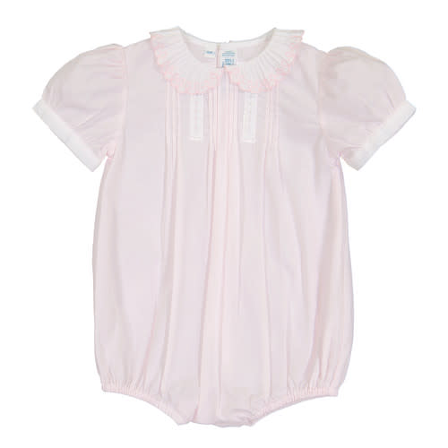 Girls Vintage Scalloped Collar Romper | Feltman Brothers
