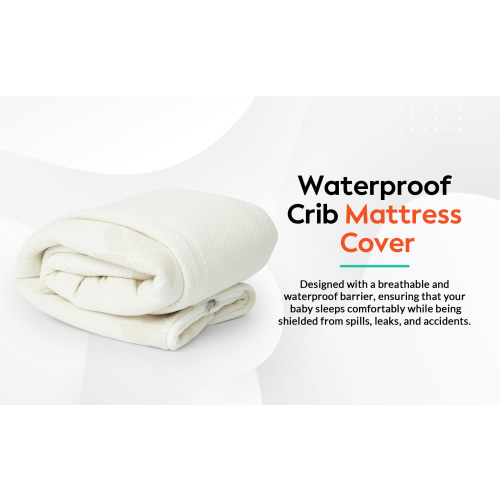 Breathable Standard Crib Spacer Cover - Pinwheel Sleep