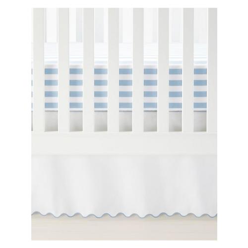 Wave Crib Skirt | Serena and Lily