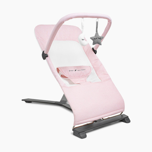 Baby Delight Alpine Deluxe Portable Bouncer - Peony Pink