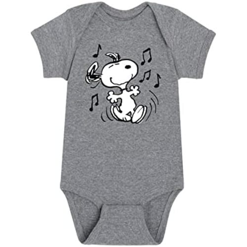 HYBRID APPAREL - Peanuts - Snoopy Dancing Happily - Infant Baby One Piece