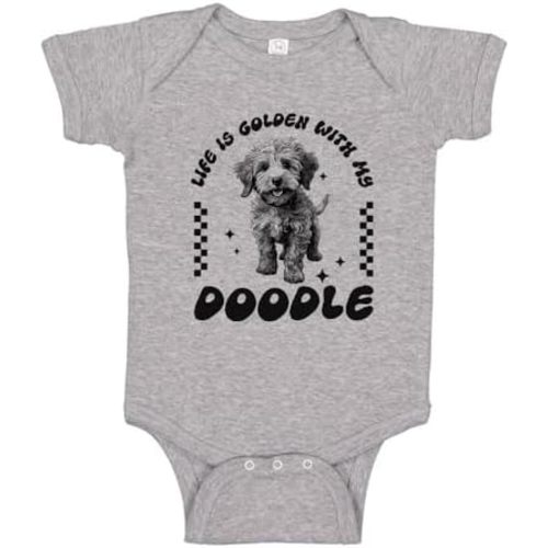 Golden with My Doodle Baby Infant Bodysuit