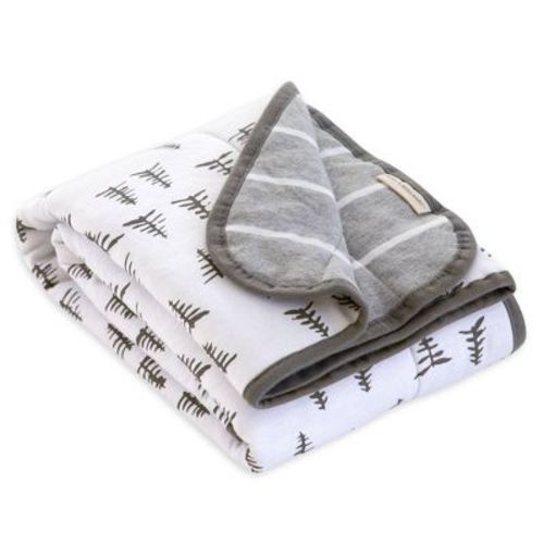 Burt's Bees Baby® Organic Jersey Reversible Blanket - Pine Forest