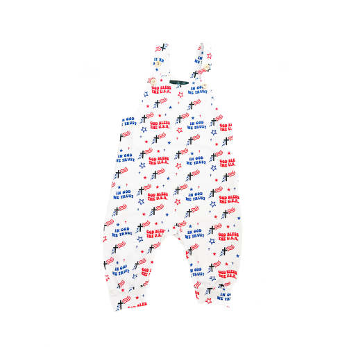 God Bless the USA Overalls – OUR HOUSE ABOVE
