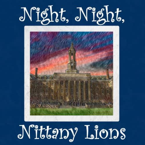 Night, Night, Nittany Lions: Penn State Bedtime Story Paperback – April 23, 2020