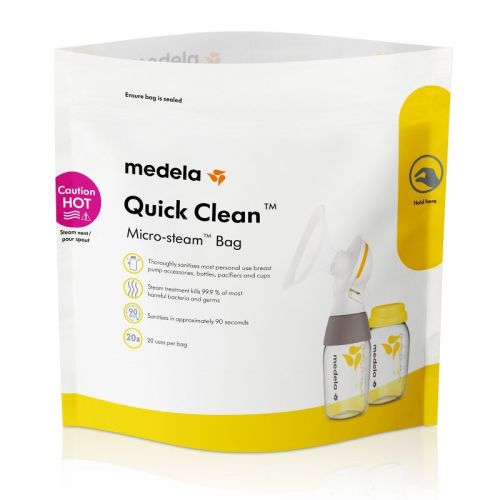 Medela Quick Clean Micro-steam Sanitizing Bags - 5ct
