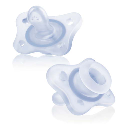 Chicco PhysioForma Mini Orthodontic Pacifier Blue 0-2m 2pk, New
