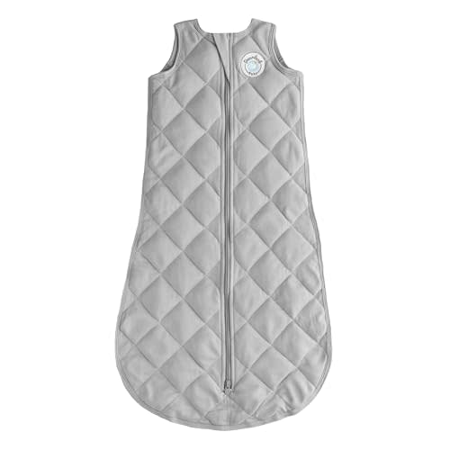 DREAMLAND BABY Weighted Sleep Sack, Ages 0-36 Months. 100% Cotton, Evenly Distributed Weight from Shoulders to Toes