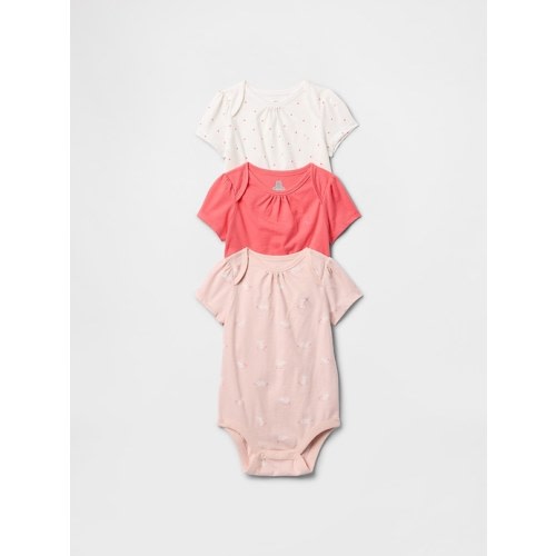 Baby First Favorites Organic Cotton Bodysuit (3-Pack)