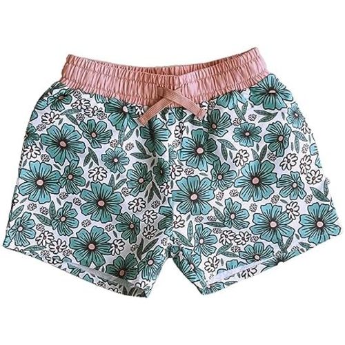 Caden Lane Boys Swim Trunks, Chlorine Resistant, Quick-Drying, Stretchy Swim Shorts with Mesh Lining for Baby, Toddler & Kids