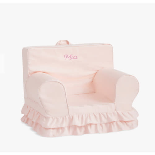 Anywhere Chair®, Dusty Blush Ruffle