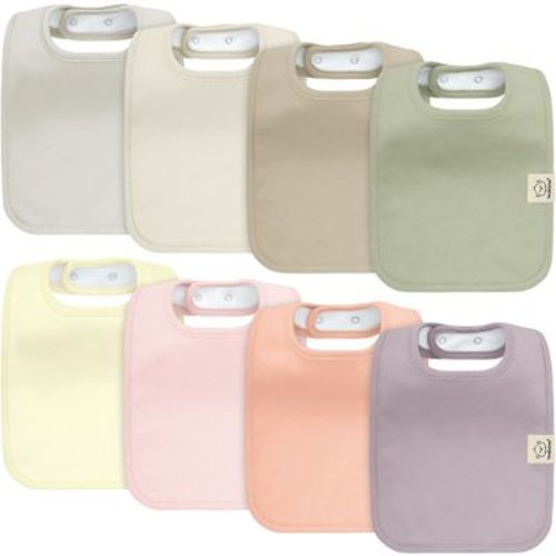 Keababies 8-pack Organic Baby Bibs For Boy, Girl, Drool Bibs, Baby Bib For Girls, Boys, Newborn Teething Bibs (embrace)