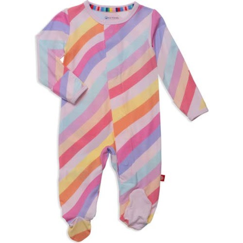 Stripe Magnetic Footie