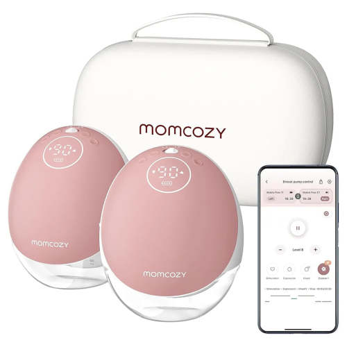Momcozy Mobile Flow™ Hands-Free Breast Pump M9 - Cozy Red