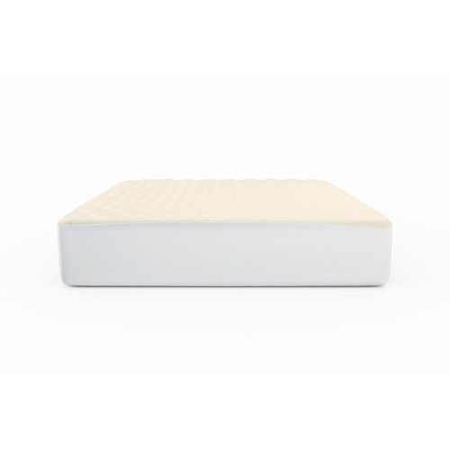 Alwyn Home Rennan Waterproof Crib Mattress Pad/Protector/Cover, All Natural Sustainable Fabric, Quilted & Quiet | Wayfair