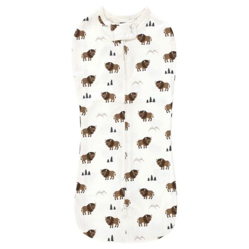 Hudson Baby Unisex Newborn Sleep Pod, Wild Buffalo, 0-2 Months