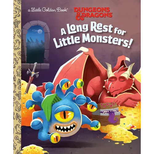 A Long Rest for Little Monsters! (Dungeons & Dragons) (Little Golden Book)