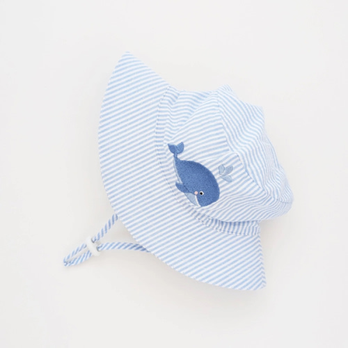 Whale Bucket Hat UPF 50+ Baby & Toddler - Huggalugs