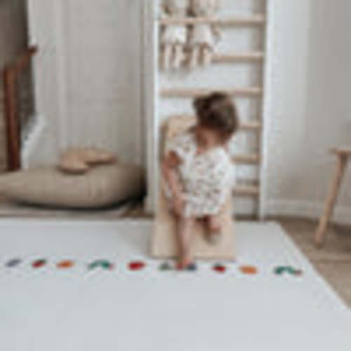 World of Eric Carle X Little Bot Baby Play Mat (Ofie mat, Caterpillar Life + Country Road Nordic)