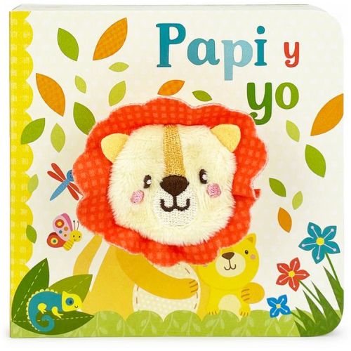 Papi Y Yo / Daddy and Me Puppet Book (Spanish Edition) - by Cottage Door Press (Board Book)