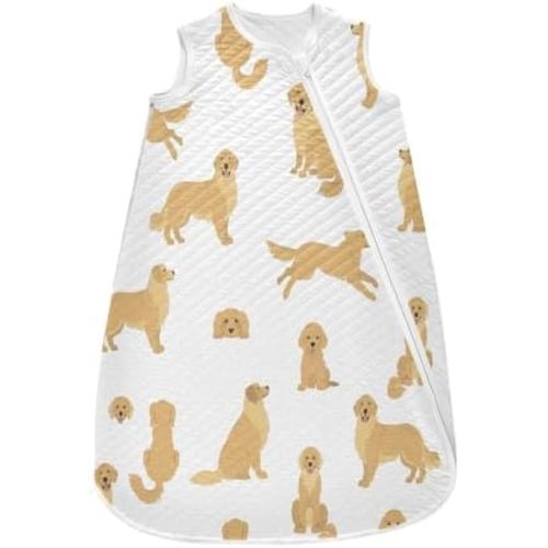 vvfelixl Bright Funny Dinosaurs Baby Sleeping Bag Sleep Sack,Baby Wearable Blanket Sleep Suit for 0-6 Months