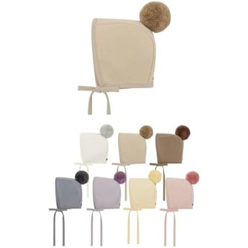 Konny Baby Winter Bonnet Hat for Newborn and Infant Baby Girls and Boys Unisex Warm Cozy Fluffy