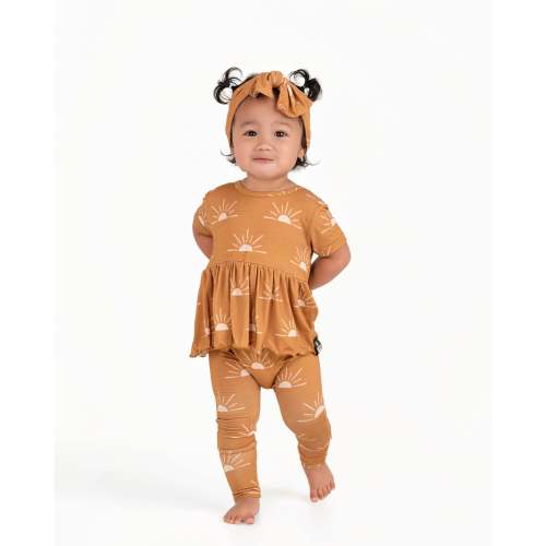 Reversible Opening Ready Set Romper® Twirl in Sunny