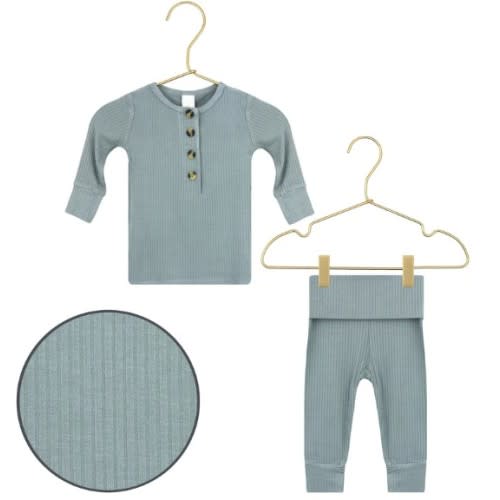 Ford Ribbed Top + Bottoms – Lou Lou & Company