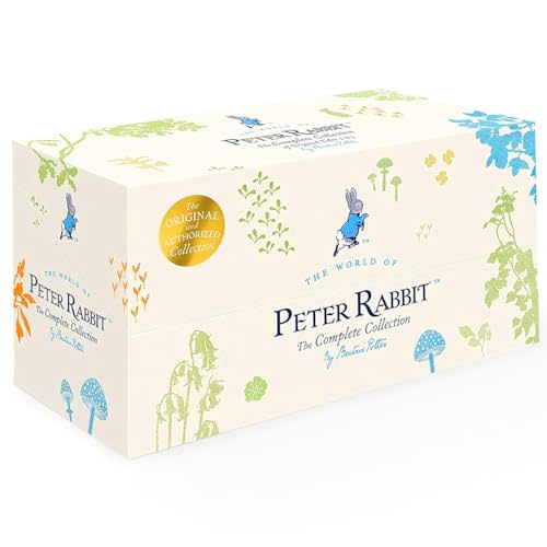 The World of Peter Rabbit 23 Vol Box Set White Jacket: The Complete Collection Of Original Tales 1-23 by Beatrix Potter (2015-03-31)