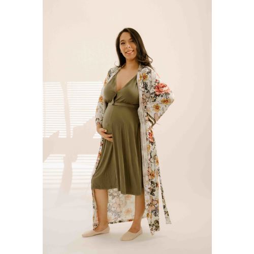 Lila Laura Robe Vintage Floral Robe - Standard