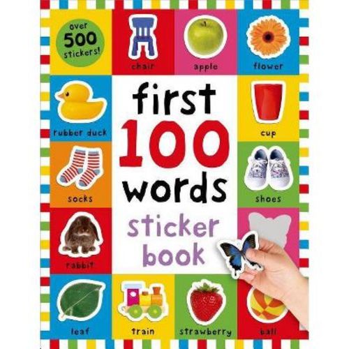 First 100 Words Sticker Book - By Kimberley Faria ( Paperback )