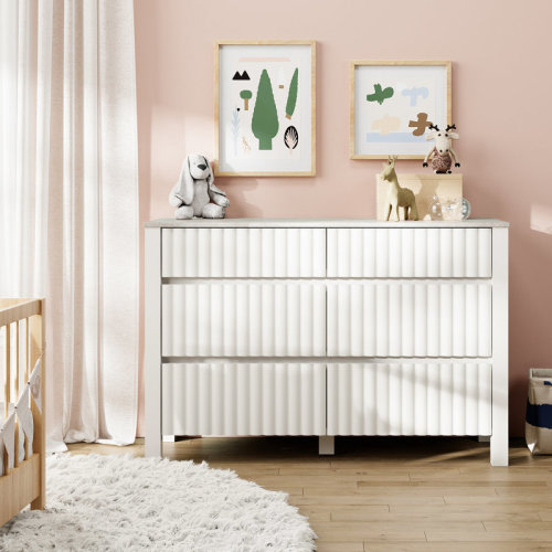 Harriet Bee Hannalise Kids 6 - Drawer Dresser | Wayfair