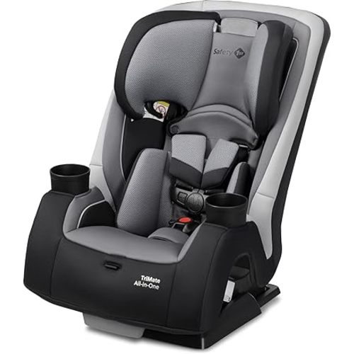 Safety 1st Convertible Car Seat, Convert from Rear to Forward Facing and Belt-Positioning Booster, High Street, From Birth to Age 10, TriMate