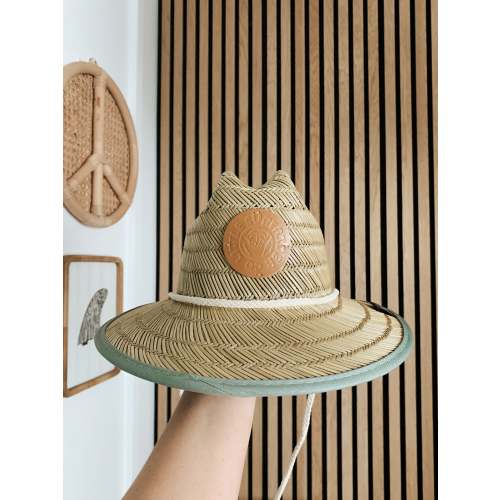 Blue Haze Baby Straw Hat